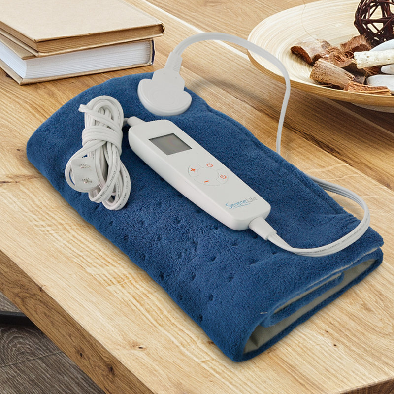 SereneLife Full Body Electric Heating PadPortable Washable Large